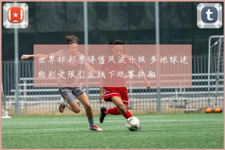 世界杯彩票停售风波升级 多地球迷购彩受限引发线下观赛热潮